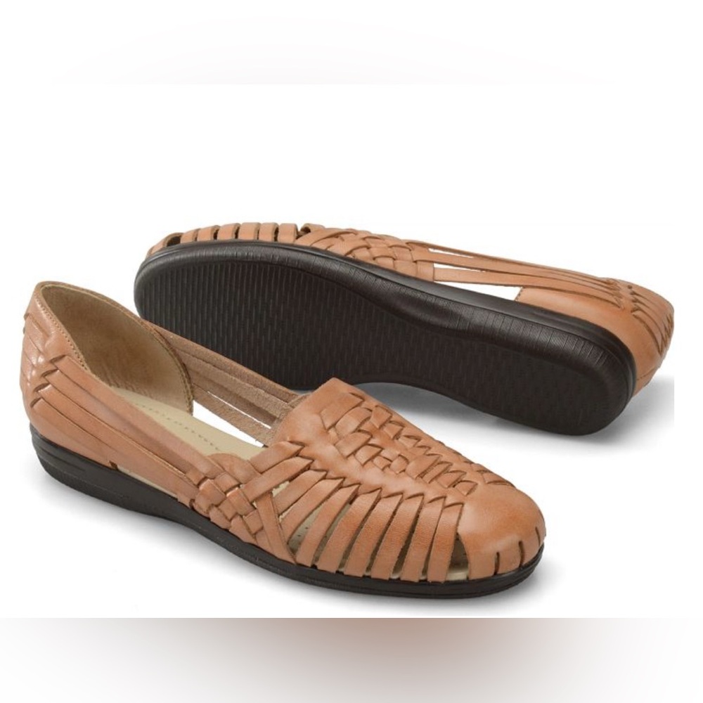 New Softspots‎ Trinidad Huarache Leather Flat Size 11